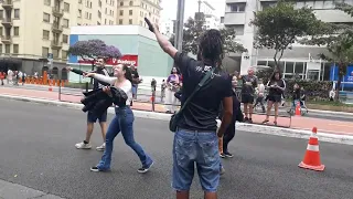 OLHA A EMOÇÃO NA VOZ🎤DE DORME SUJO CANTANDO ESSE CLÁSSICO NA PAULISTA.(24/03/2024).