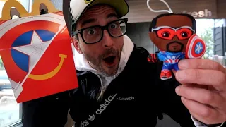 CAPTAIN AMERICA : Brave New World McDonald's Happy Meal Toy Review #kreepers #CaptainAmerica