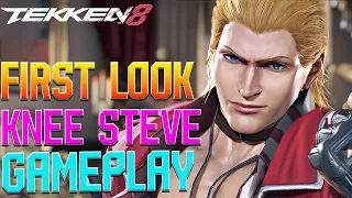 Tekken 8  ▰  Knee STEVE First Look Gameplay!