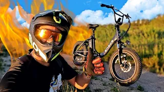 SPEED DEMON! Fastest Cheapest E-bike gets a dope BMX UPGRADE ft. Engwe L20 2.0