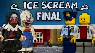 LEGO Мультфильм Мороженщик 5 - ФИНАЛ / Horror Game Ice Scream