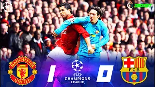 Manchester United 1-0 Barcelona - Ronaldo v Messi - 2007/2008 - Extended Highlights - FHD