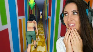 Ich zwinge die Sims einen 500 Kilometer langen Flur zu bestreiten! Sims 4