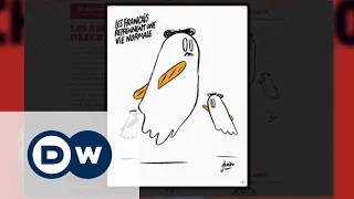 Charlie Hebdo ответил на теракты в Париже карикатурами