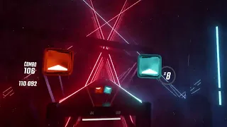 ABBA - Gimme! Gimme! Gimme! (A Man After Midnight) playing in Beat Saber Expert