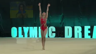 Highlights of performances of gymnasts of 2016 y.b. cat.D, C, B-1 of the "Olympic dream 2024" #14