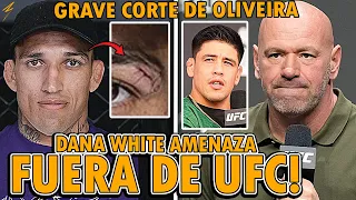 GRAVE ERROR de CHARLES OLIVEIRA ANTES de UFC 300! DANA WHITE FUERA de UFC por JOE ROGAN en POLEMICA