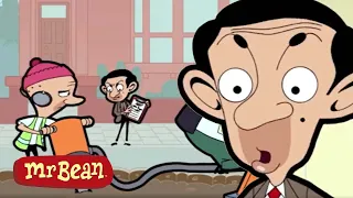 Mr Bean's Protest | Mr Bean Animated Season 1 | Funniest Clips | Mr Bean Cartoons