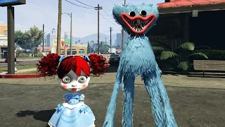 GTA POPPY PLAYTIME POPPY WOPPY AND HUGGY WUGGY ! || GTA MOD Gameplay || Konas2002