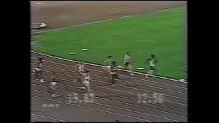 1980  Pietro Mennea Olimpiadi di Mosca 200 FINALE