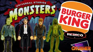 Vintage 3.75" Universal Monsters Action Figures from...Burger King??🧛 Unboxing & Reviewing 90s Toys🎃