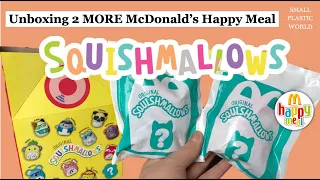 Unboxing 2 MORE McDonald's Happy Meal Squishmallows! Who will we get this time?