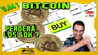 BITCOIN perderá los 60K?? ¿Cuándo comprar?