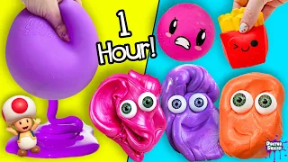 1 HOUR of What's Inside SQUISHY Toys With Putty Buddies!