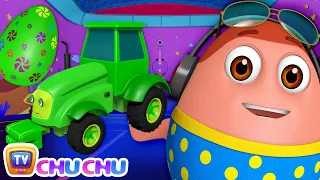 Kids Learn the Color Green in a Ball Pit with Surprise Eggs - ChuChu TV Toddler Videos for Babies