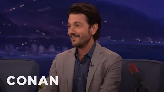 Diego Luna’s 8-Year-Old Son Broke His Confidentiality Agreement | CONAN on TBS
