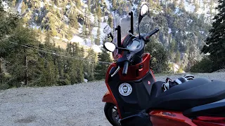 Can the Piaggio BV 400 handle the mountains