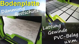 Folge 1 - Bodenplatte | Camper Van Ausbau | Wohnmobil (Renault Trafic / Opel Vivaro)