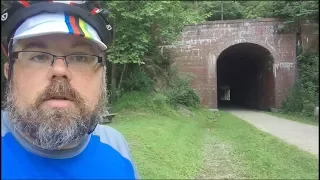 Day #6 Biking the North Bend Trail Part 2 | Tunnels, Tunnels and Tunnels