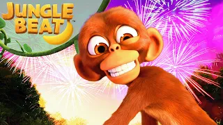 New Years Chain Reaction 💥 | Jungle Beat: Munki and Trunk | Kids Animation 2022 #happynewyear