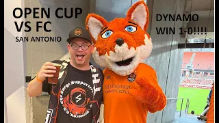 Open Cup Houston Dynamo FC VS San Antonio FC - Dynamo WIN! 1-0!!! 5/11/2022