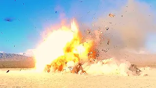 A-10 THUNDERBOLT II HD EXPLOSIONS! Live Fire AGM-65 Maverick Missiles