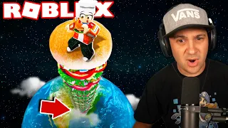 Building The World’s TALLEST BURGER! | Roblox