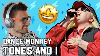 Vocal Coach Reacts TONES AND I Dance Monkey LIVE