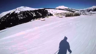 Zurs ski route into Lech