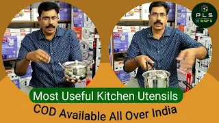 Day to Day Using Amazing Stainless Steel Kitchen Utensils 😊😊😊