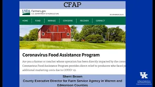 CFAP - Coronavirus Food Assistance Program