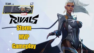 Storm MVP Gameplay | Marvel Rivals | Closed Alpha Test