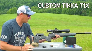 CUSTOM TIKKA T1X 22LR!