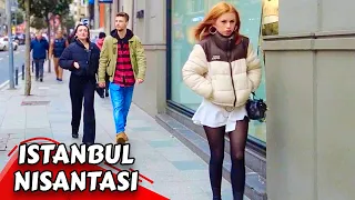 Istanbul Turkey 2023 Nisantasi District 9 February Walking Tour Travel Vlogger[ 4K
