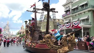 Magic Kingdom - Peter Pan Parade Celebrating The 65 Anniversary Of The Walt Disney Classic