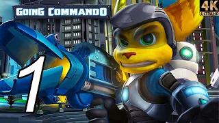 Ratchet & Clank 2 Going Commando PS5 Gameplay Walkthrough Part 1 FULL GAME 4K 60FPS - No Commentary