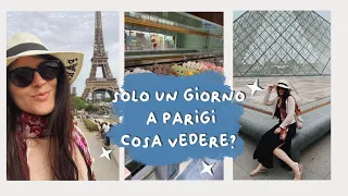 Cosa vedere a Parigi in un giorno - vlog in italian with subtitles