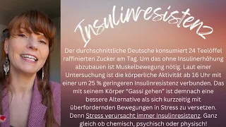 Insulinresistenz einfach erklärt Teil 1