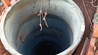 como colocar manilha no poço cisterna