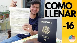 COMO LLENAR LA FORMA PARA EL PASAPORTE AMERICANO PARA UN MENOR DE EDAD (MODO FACIL!)