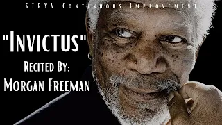 INVICTUS By William Henley Read by Morgan Freeman | Inspirational Poetry | STRYV