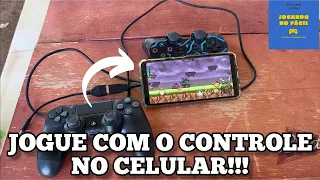 COMO CONECTAR SEU CONTROLE/JOYSTICK NO CELULAR - VIA CABO OU BLUETOOTH (SEM ROOT)