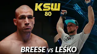 KSW 80: Tom Breese vs. Bartosz Lesko