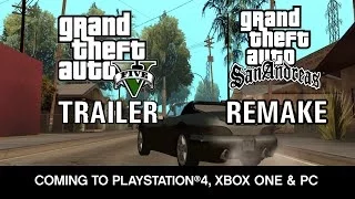 GTA V — Coming for PS4, Xbox One & PC Trailer (San Andreas Remake)