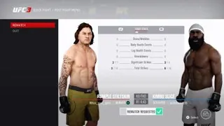 UFC 3 extremely quick knockout!