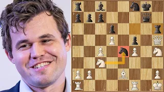 Only Needs a Draw - Sacs the Queen! || Carlsen vs Aronian || FTX Crypto Cup (2022)