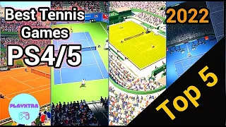 Top 5 Best PlayStation 4/5 Tennis Games