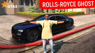 СТОИТ ЛИ ПОКУПАТЬ РОЛЛС-РОЙС ГОСТ В ГТА 5 РП? ОБЗОР И ТЕСТ ROLLS-ROYCE GHOST GTA 5 RP ПРОМОКОД FUNNY