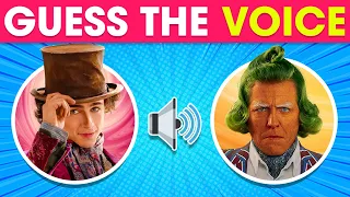 Guess The WONKA Character by Their Voice | Willy Wonka 2023, Oompa Loompa...! WONKA Voice Quiz #285
