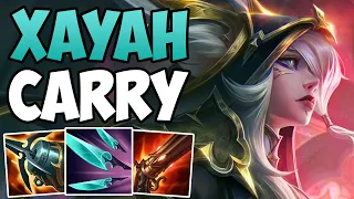 CHALLENGER XAYAH SOLO CARRY GAMEPLAY | CHALLENGER XAYAH ADC | Patch 13.13 S13